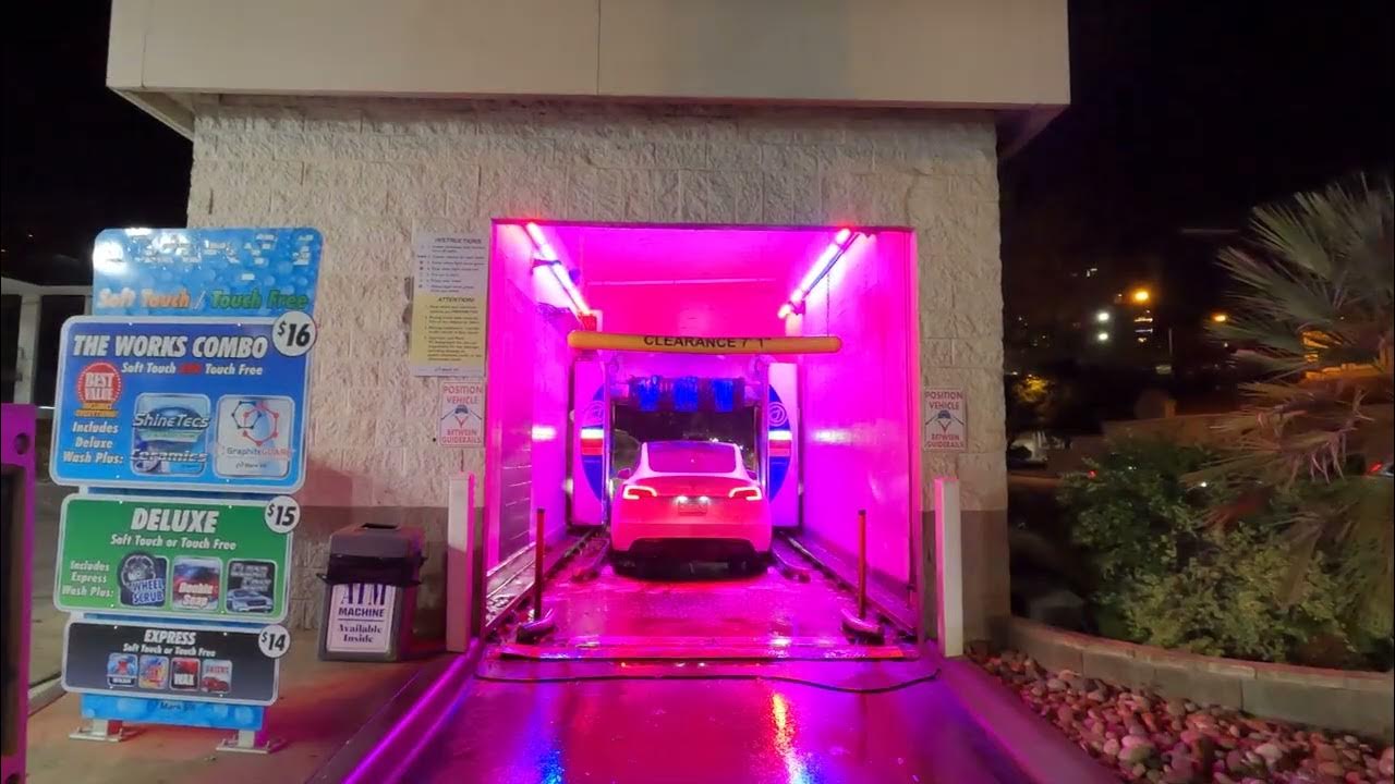 Car Wash Light Show. Lots of Stimulation Here. YouTube