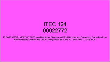 Deployment WDS from Start to Finish