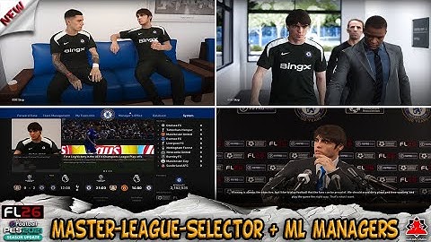 👕 Master League Mod Package + Installation - PES 2021 & Football Life 2026