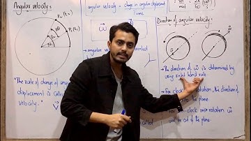 Angular velocity || angular frequency || motion in two dimensions || class11 chapter 4 || urdu hindi