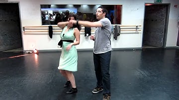 Zouk Lambada Israel Studio B Tel-Aviv Class Level 2+3 With omer 04.03.2011