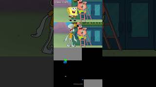 Who Goes To Heaven? Who Falls To Hell? Spongebob Meme Animation Blue Bouncing Square