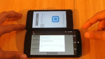 Nexus 5 Android 4.4.2 vs iPhone 5 iOS 7.0.4 - Benchmark Comparison Review