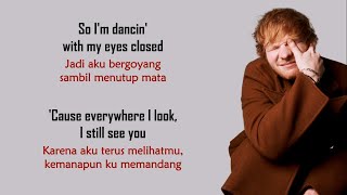 Ed Sheeran - Eyes Closed | Lirik Terjemahan Indonesia