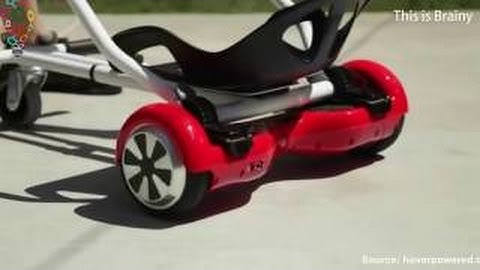 Introducing HoverKart - Transform your hoverboard into a super fun gokart