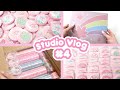 Unboxing New Washi Tape, Shop Sale and Making Buttons! | Studio Vlog #4