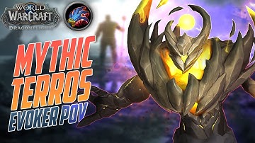 Mythic Terros: Evoker Gameplay | Vault Of The Incarnates with Logs and Coms (Raid Testing VOD)