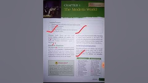 The Modern World, ICSE Class VIII