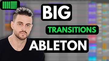 How to create BIG Transitions in Ableton Live (Melodic Techno Tutorial)
