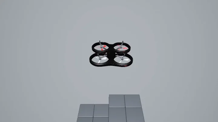 Deep Reinforcement Learning based Robust Quadcopter. Initial roll of 180 degrees