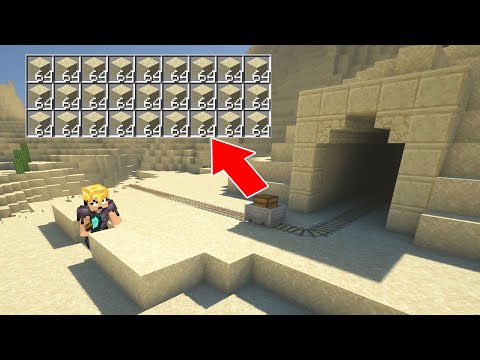 【バグ技禁止】チート使わず一生分の砂集めてみたPART60【マイクラ】