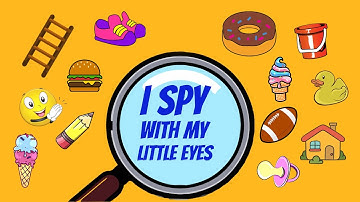 I Spy with my Little Eye | Search & Find the Object Game | Word Game for Kids | #VkidsTV
