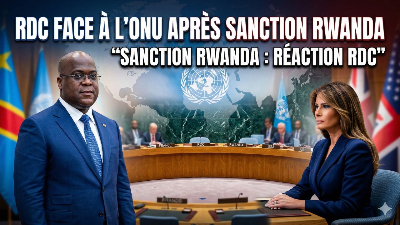 La RDC face à Melania Trump au Conseil de sécurité de l’ONU | Guerre USA – Iran & enjeux mondiaux