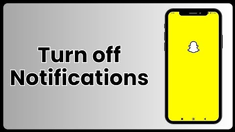 How to Turn Off Snapchat Notifications | Stop All Alerts 2025
