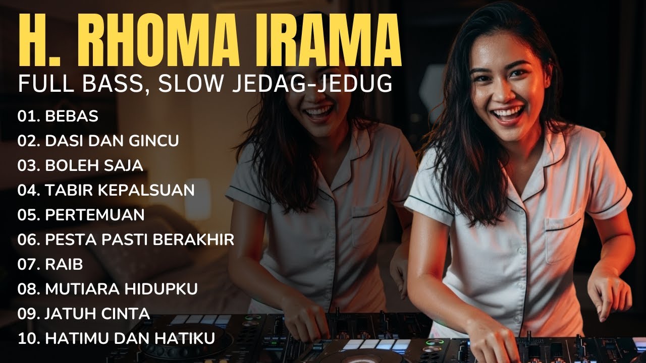 Rhoma Irama DJ Remix Viral! Full Bass, Slow Jedag-Jedug | DJELLA BEATS