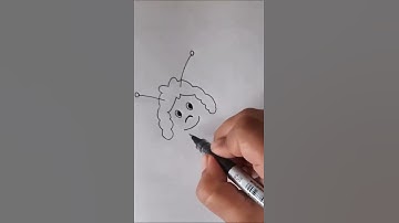 How to Draw Honey Bee step by step | #shorts