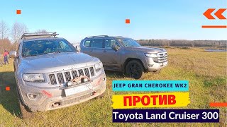 :  Toyota Land Cruiser 300  Jeep Grand Cherokee WK2  . # #tlc300 #wk2