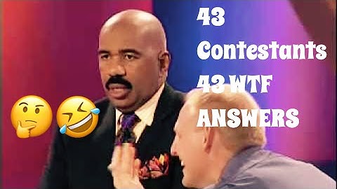 43 Contestants Give WTF Answers Reaction