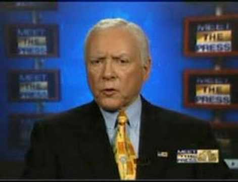 Orrin Hatch on Meet the Press 2