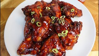 HOW TO MAKE THE EVER BEST BBQ CHICKEN WINGS | BAKED CHICKEN WINGS
