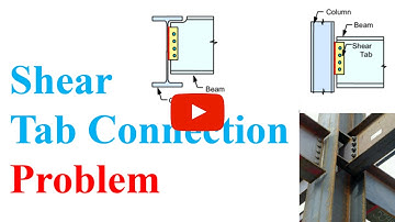 Shear Tab Connection : Problems