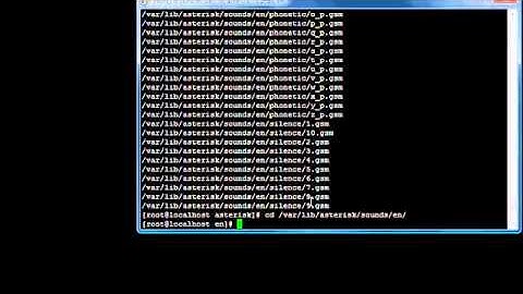9. Sounds - asterisk tutorials