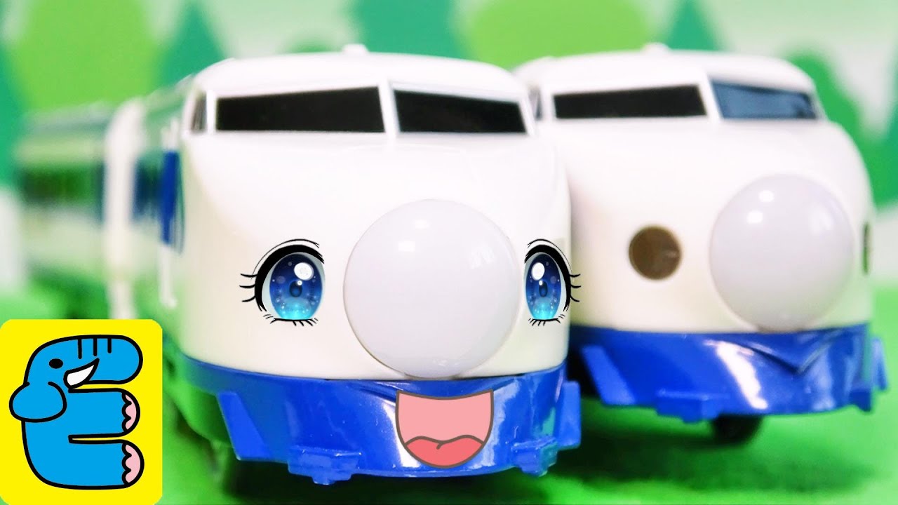 プラレール 0系新幹線改造 ひかり こだま 電車 Plarail Upgrade Series 0 Shinkansen Train [English Subs]