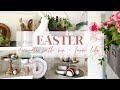 Easter decorate with me  farm life updates  fresh spring farmhouse decor