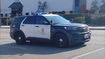 LAPD Foothill Units Responding x2