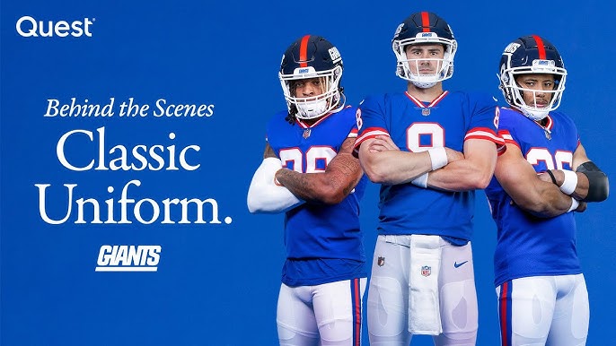 Giants Reveal NEW Classic Blue Uniforms!