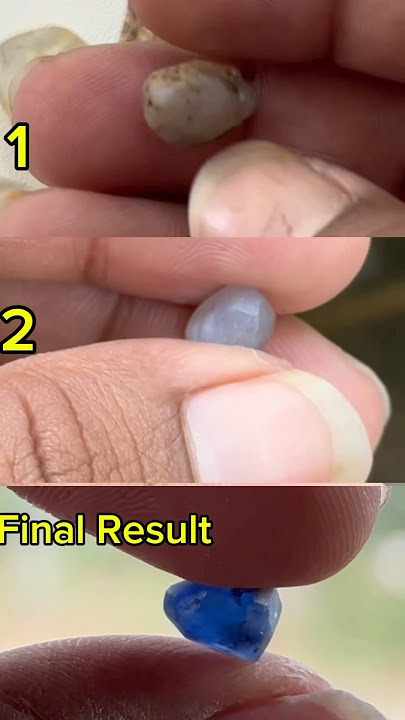Download lagu Dont Throw These Blue Sapphires - Geuda Heat Treatment #sapphire #bluesapphire #pooragems #crystals