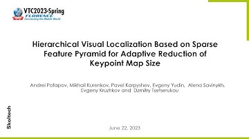Hierarchical Visual Localization based on Sparse Feature Pyramid for Adaptive Reduction of Map Size