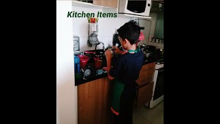 Kitchen Items - Lesson 31