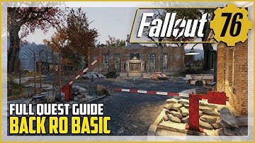 Back to Basic Fallout 76 Quest