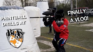 PAINTBALL DRILLS AT BLAST CAMP - FINALLY A VLOG!