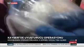 Kayseride Uyuşturucu Operasyonu: 11 Gözaltı
