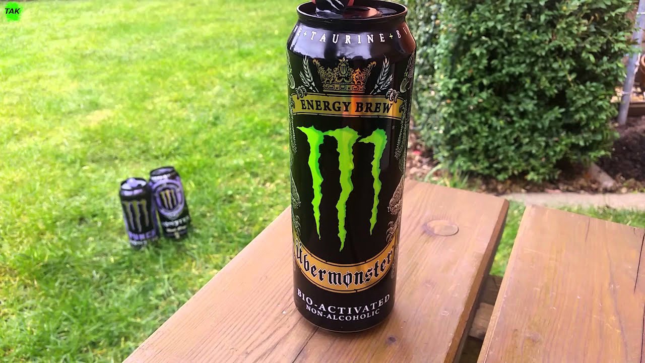 LET´S DRINK "ÜBERMONSTER ENERGY BREW" (USA) YouTube