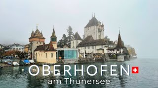 Oberhofen, Switzerland - A picturesque town in Bernese Oberland