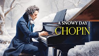 Снежный день с классической музыкой Шопена | Лучшее из романтического пианино