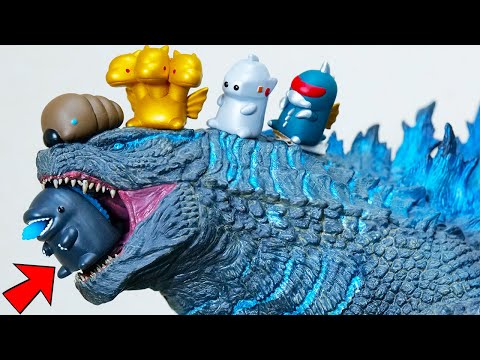 ゴリラフィギュア 手を挙げたポーズ FAVORITE SCULPTORS LINE ゴジラ(1962) 歩きポーズ