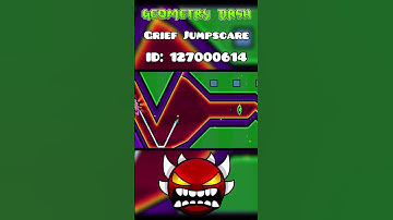 Grief Jumpscare in Geometry Dash #gd #robtop #geometrydash #shorts