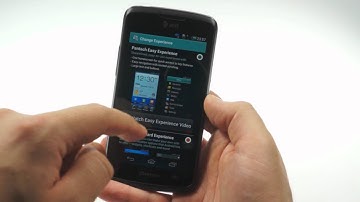 Pantech Flex user interface