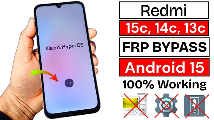 Redmi 13C/14C/15C (HyperOS 2.0) FRP Bypass Android 15 | No PC Needed | Remove Google Account Lock