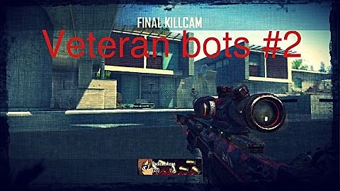 Black Ops 2 - Veteran Bots Trickshotting #2 w/ Ajiinx!!! (7 shots)