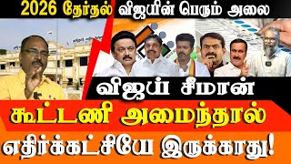 Tamil Nadu Election 2026 Vijay & Seeman Alliance Could Sweep The Election Red Pix Interview