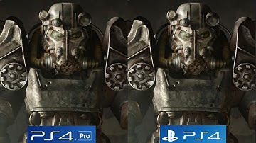 Fallout 4: PS4 PRO vs. PS4 Graphics Comparison, Better Image Quality, Draw Distance And More!
