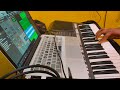 vizhi moodi | Ayan | bgm cover keyboard