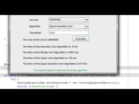 Bài 22 Java Swing  Sample 1 Algorithms 4