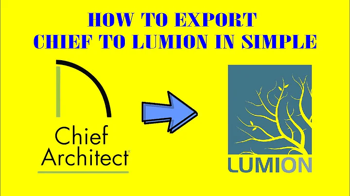 How to Export Chief Architect to Lumion | Simplified Tutorial