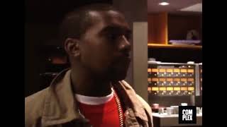 Kanye West finishing Never Let Me Down at The studio Playing it for Pharrell Williams